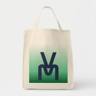 Sac fourre-tout à dégradé vert Monogram