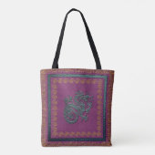 Sac fourre-tout à dragon de jade (Dos)
