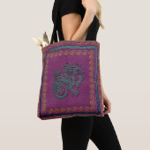 Sac fourre-tout à dragon de jade (De près)