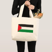 Sac fourre-tout à drapeau de la Palestine (Devant (produit))
