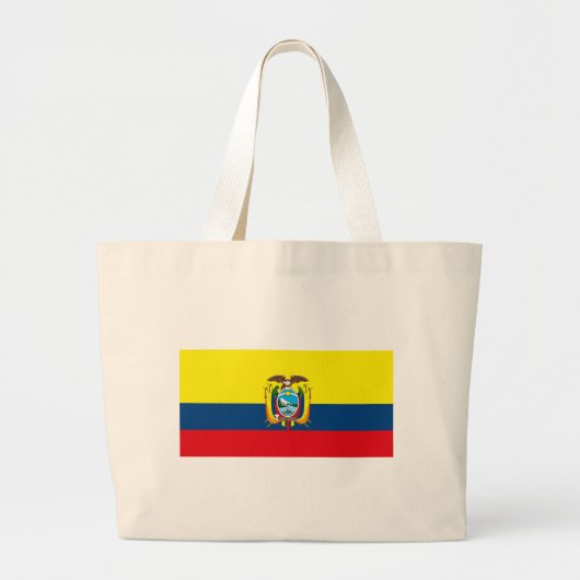 Sac fourre-tout à drapeau de l'Equateur (Devant)
