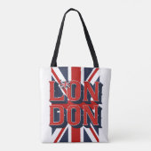 Sac fourre-tout à drapeau de Londres (Dos)