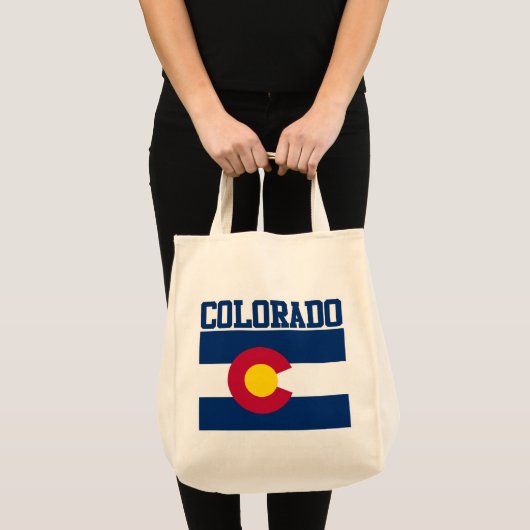Sac fourre-tout à drapeau d'état du Colorado (Devant (produit))