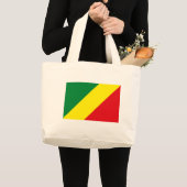 Sac fourre-tout à drapeau du Congo (Devant (produit))