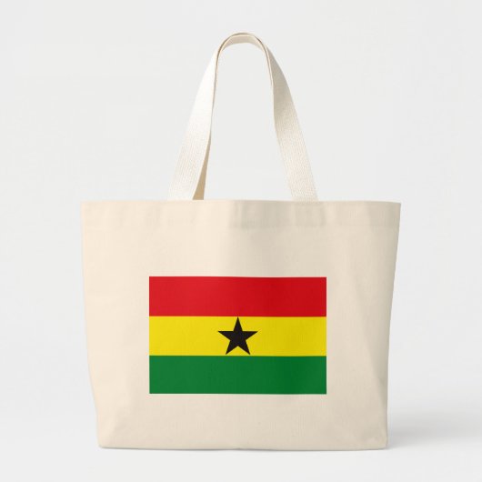 Sac fourre-tout à drapeau du Ghana (Devant)