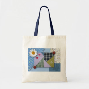 Sac fourre-tout à édredon de patchwork