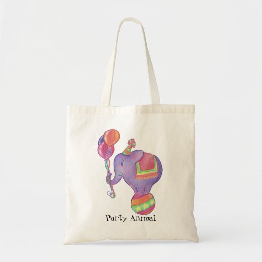 Sac fourre-tout à éléphant de partie (Devant)