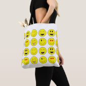 Sac fourre-tout à Emojis (De près)