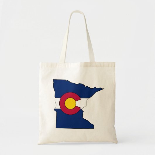 Sac fourre-tout à ensemble du Minnesota de drapeau (Devant)