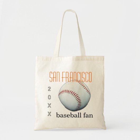 Sac fourre-tout à fan de base-ball de San (Devant)