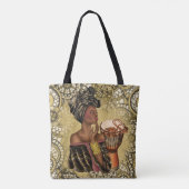 Sac fourre-tout à femme d'Afro-américain (Dos)