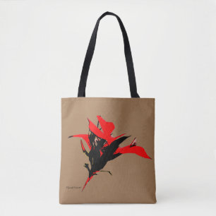 Sac fourre-tout à fleurs