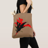 Sac fourre-tout à fleurs (De près)