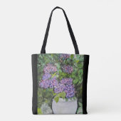 Sac fourre-tout à fleurs d'Hydrangea (Dos)