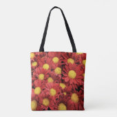 Sac fourre-tout à fleurs Red Daisy (Dos)