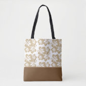 Sac fourre-tout à fleurs tropicales (Devant)