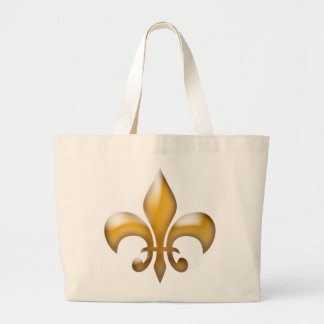 Sac fourre-tout à Gold Fleur de Lis