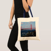 Sac fourre - tout à golden gate bridge (Devant (produit))