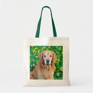 Sac fourre-tout à golden retriever
