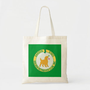 Sac fourre-tout à golden retriever de garden state