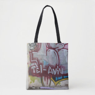Sac fourre-tout à graffiti de Tel Aviv