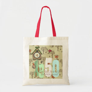 Sac fourre-tout à horloge de coucou