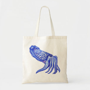 Sac fourre-tout à illustration de seiches