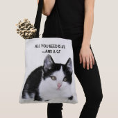 Sac fourre-tout à impression complète de chaton no (De près)