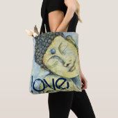 Sac fourre-tout à impression d'art d'aquarelle de (De près)