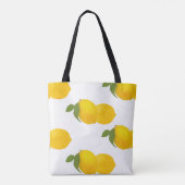 Sac fourre-tout à impression de citron (Dos)