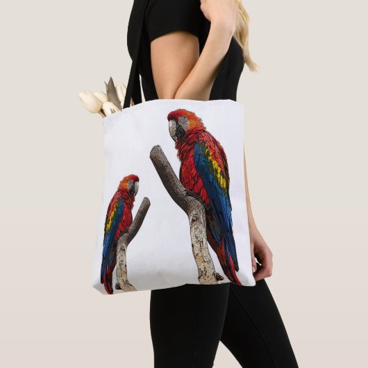 Sac fourre-tout à impression de coutume de (De près)