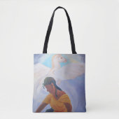 Sac fourre-tout à impression de coutume de méduse (Devant)