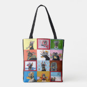 Sac fourre-tout à impression de Manchester Terrier (Dos)