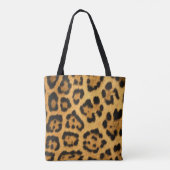 Sac fourre-tout à impression de peau de Jaguar de (Dos)