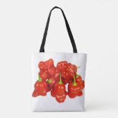 Sac fourre-tout à impression de piments de (Dos)