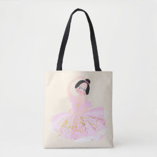 Sac fourre-tout à impression intégrale Ballerine r