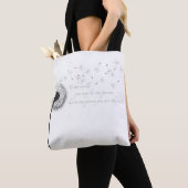 Sac fourre-tout à impression intégrale Dandelion I (De près)