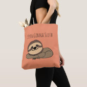 Sac fourre-tout à impression intégrale Sloth Gonna (De près)