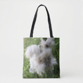 Sac fourre-tout à impression - lapin angora (Devant)