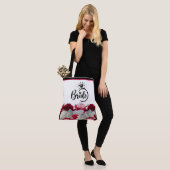 Sac fourre-tout à impression multi-fleurs de marié (Sur le modèle)