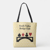 Sac fourre-tout à jeu de carte de pont (Dos)
