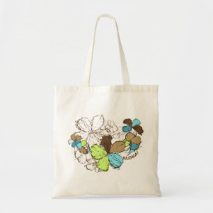 Sac fourre-tout à ketmie de griffonnage