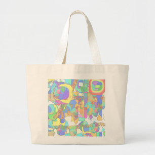 Sac fourre-tout à la toile des femmes colorées