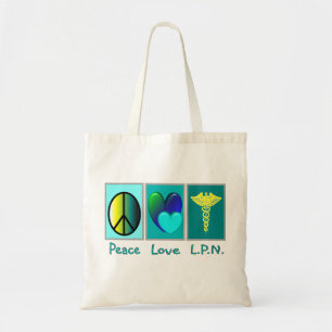 Sac fourre-tout à l'amour LPN de paix