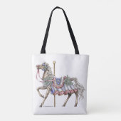Sac fourre-tout à l'encre à dessin de cheval de (Dos)