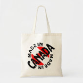 Sac fourre-tout à l'étiquette Made In Canada (Devant)