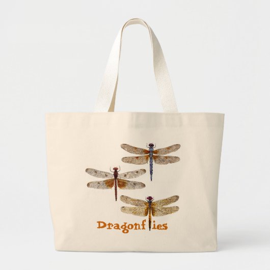 Sac fourre-tout à libellules (Devant)