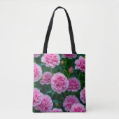 Sac fourre-tout à l'image des œillets roses n° 2 (Devant)
