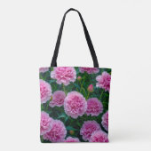 Sac fourre-tout à l'image des œillets roses n° 2 (Dos)
