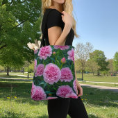 Sac fourre-tout à l'image des œillets roses n° 2